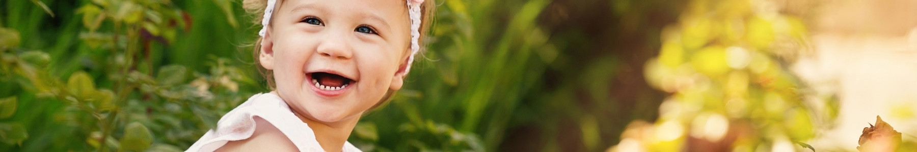 A smiling child in the Stefcio Lewcio private daycare