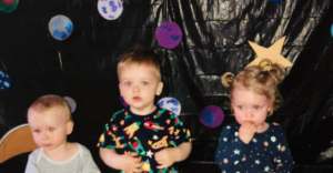 Lwiątka podczas zabawy - Żłobek niepubliczny Warszawa