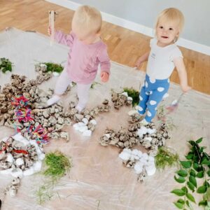 Żłobek prywatny Warszawa - Mokotów oferuje zajęcia sensoplastyczne 